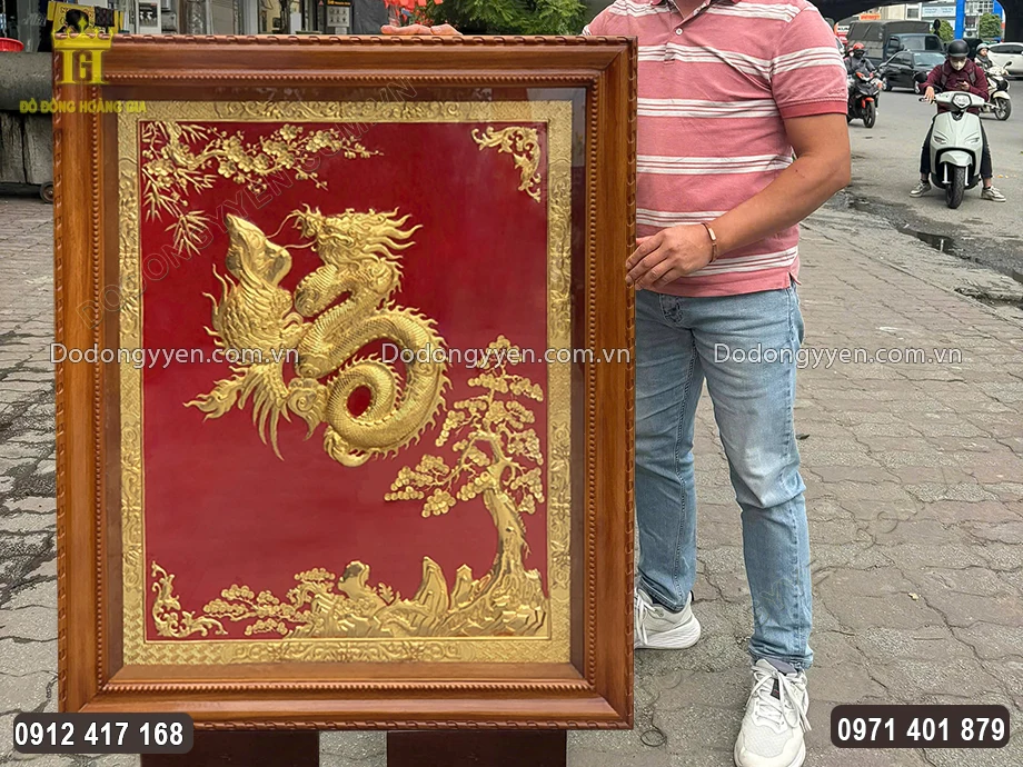 Từng họa tiết hoa văn được chăm ch&uacute;t tỉ mỉ
